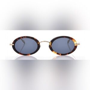 Christian Dior Hypnotic 2 Oval Habana Gold Sunglasses